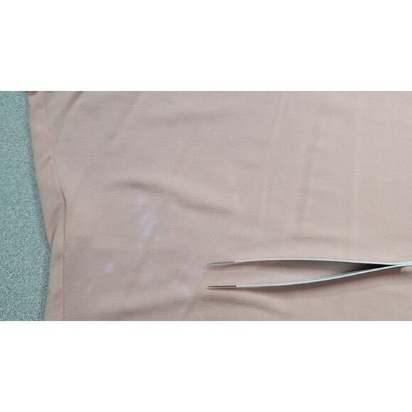 Chico's Pink Salmon Square Neck Dolman Sleeve Top 1 Medium Lightweight Stretchy - Picture 3 of 9